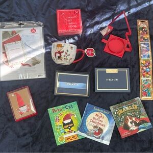Christmas Gift Set with Cards and Books